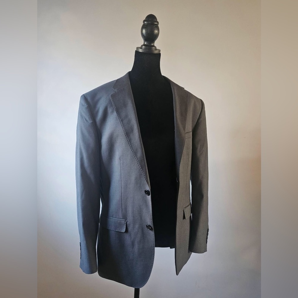 Charcoal Gray Men’s Suit Jacket